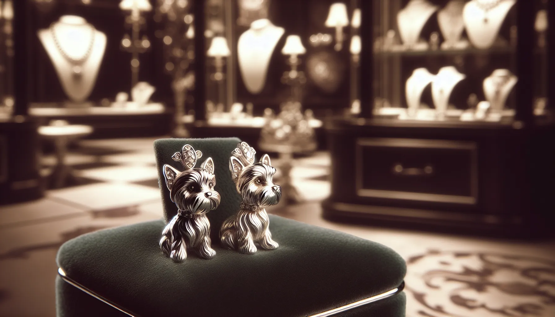 Yorkie Earrings