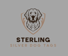 Sterling silver dog tags